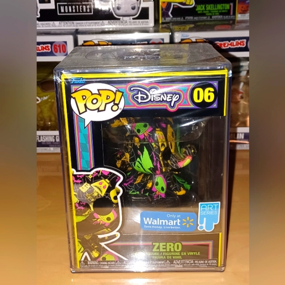 NBC Zero blacklight funko pop, walmart exclusive